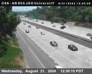 NB 805 at Landis st