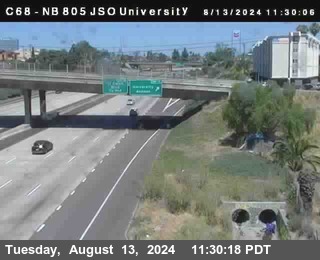 NB 805 at Landis st