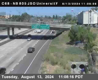 NB 805 at Landis st