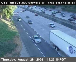 NB 805 at Landis st