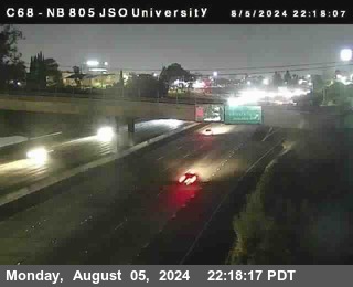 NB 805 at Landis st