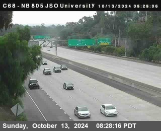 NB 805 at Landis st