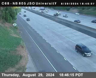 NB 805 at Landis st