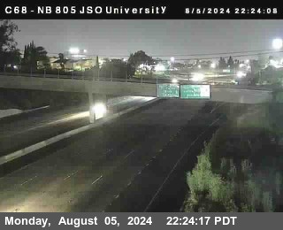 NB 805 at Landis st