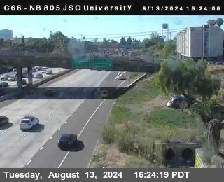 NB 805 at Landis st