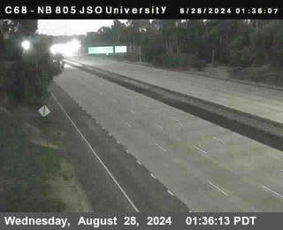 NB 805 at Landis st