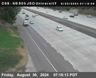 NB 805 at Landis st