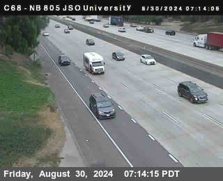 NB 805 at Landis st