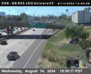 NB 805 at Landis st