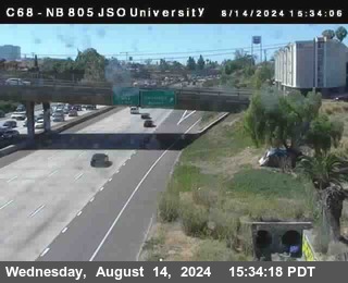 NB 805 at Landis st