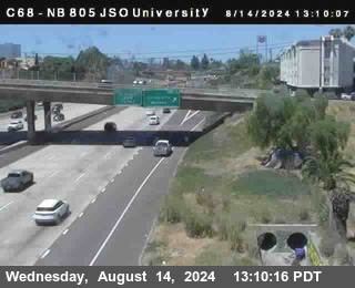 NB 805 at Landis st