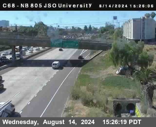 NB 805 at Landis st