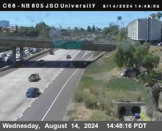 NB 805 at Landis st