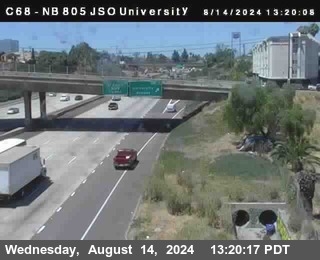 NB 805 at Landis st