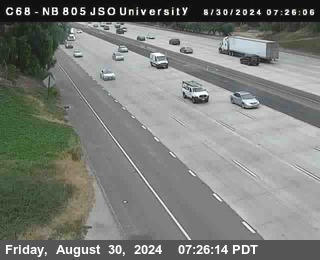 NB 805 at Landis st