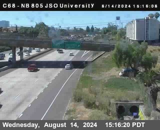 NB 805 at Landis st