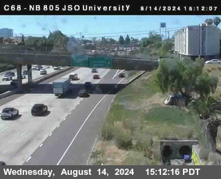 NB 805 at Landis st