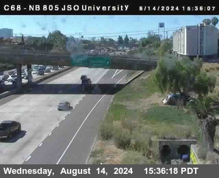 NB 805 at Landis st