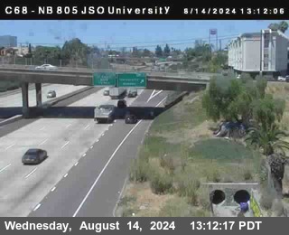 NB 805 at Landis st