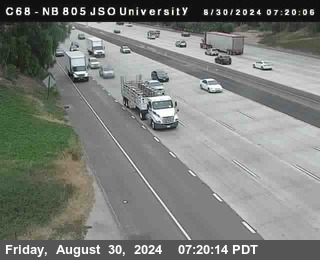 NB 805 at Landis st