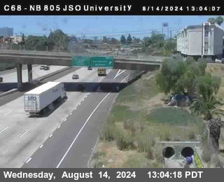 NB 805 at Landis st