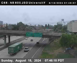 NB 805 at Landis st