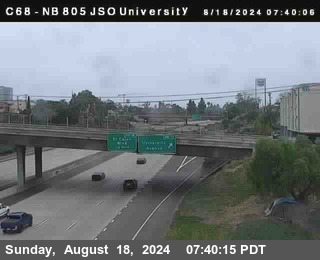 NB 805 at Landis st