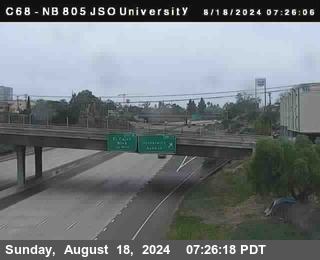 NB 805 at Landis st