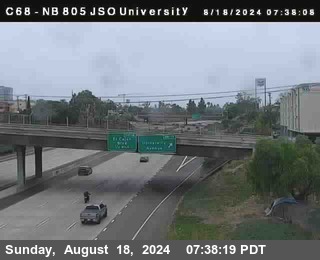 NB 805 at Landis st