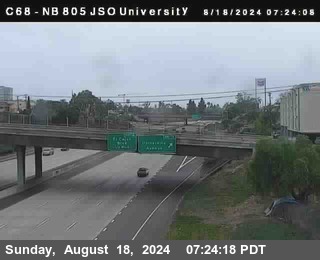 NB 805 at Landis st