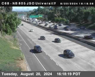 NB 805 at Landis st