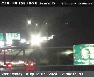 NB 805 at Landis st