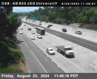 NB 805 at Landis st