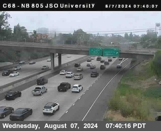 NB 805 at Landis st