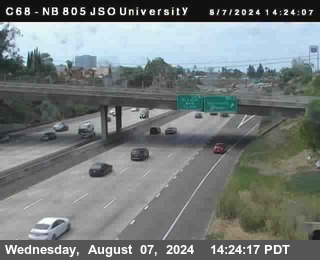 NB 805 at Landis st