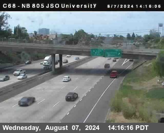 NB 805 at Landis st