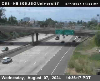 NB 805 at Landis st