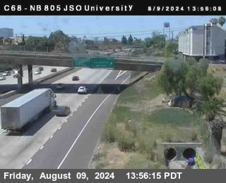 NB 805 at Landis st