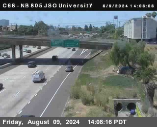 NB 805 at Landis st