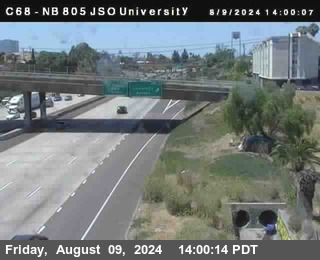 NB 805 at Landis st