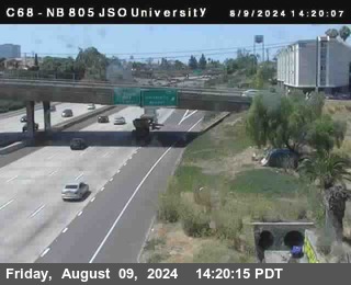 NB 805 at Landis st