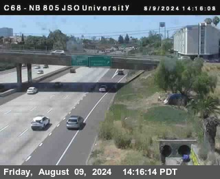 NB 805 at Landis st