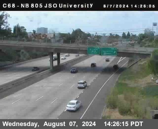 NB 805 at Landis st