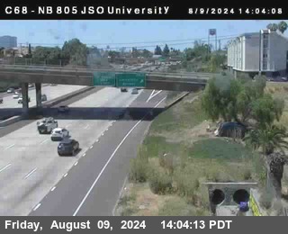 NB 805 at Landis st