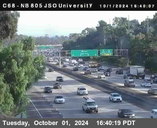 NB 805 at Landis st