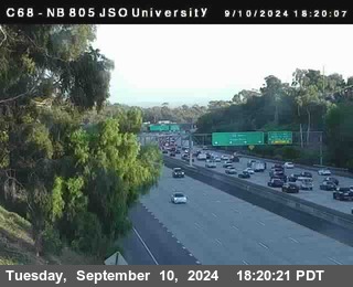 NB 805 at Landis st