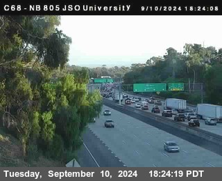 NB 805 at Landis st