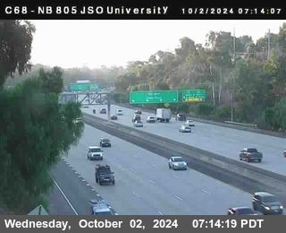 NB 805 at Landis st