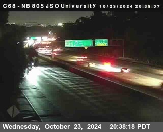 NB 805 at Landis st