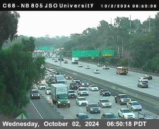 NB 805 at Landis st